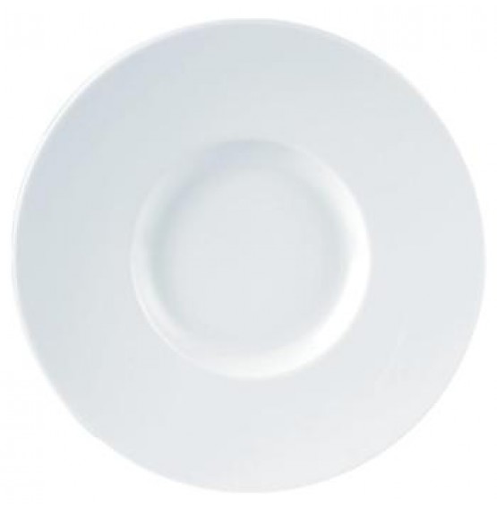 Wide Rim Gourmet Plate